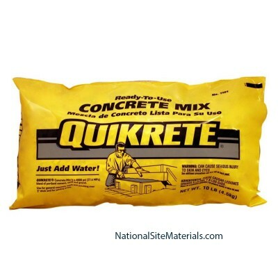 Concrete Mix 10 pound bag from National Site Materials (888) 237-2746